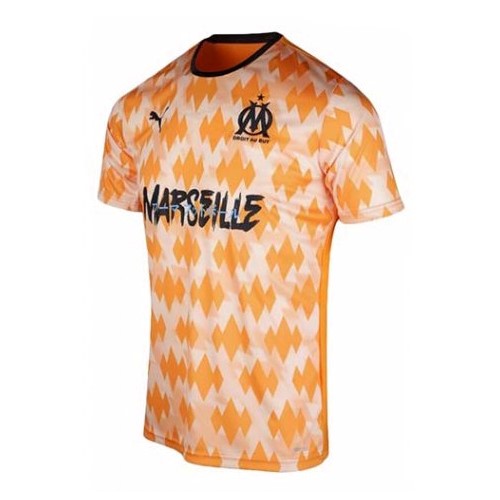 Thailandia Maglia Marsiglia Influence Orange White